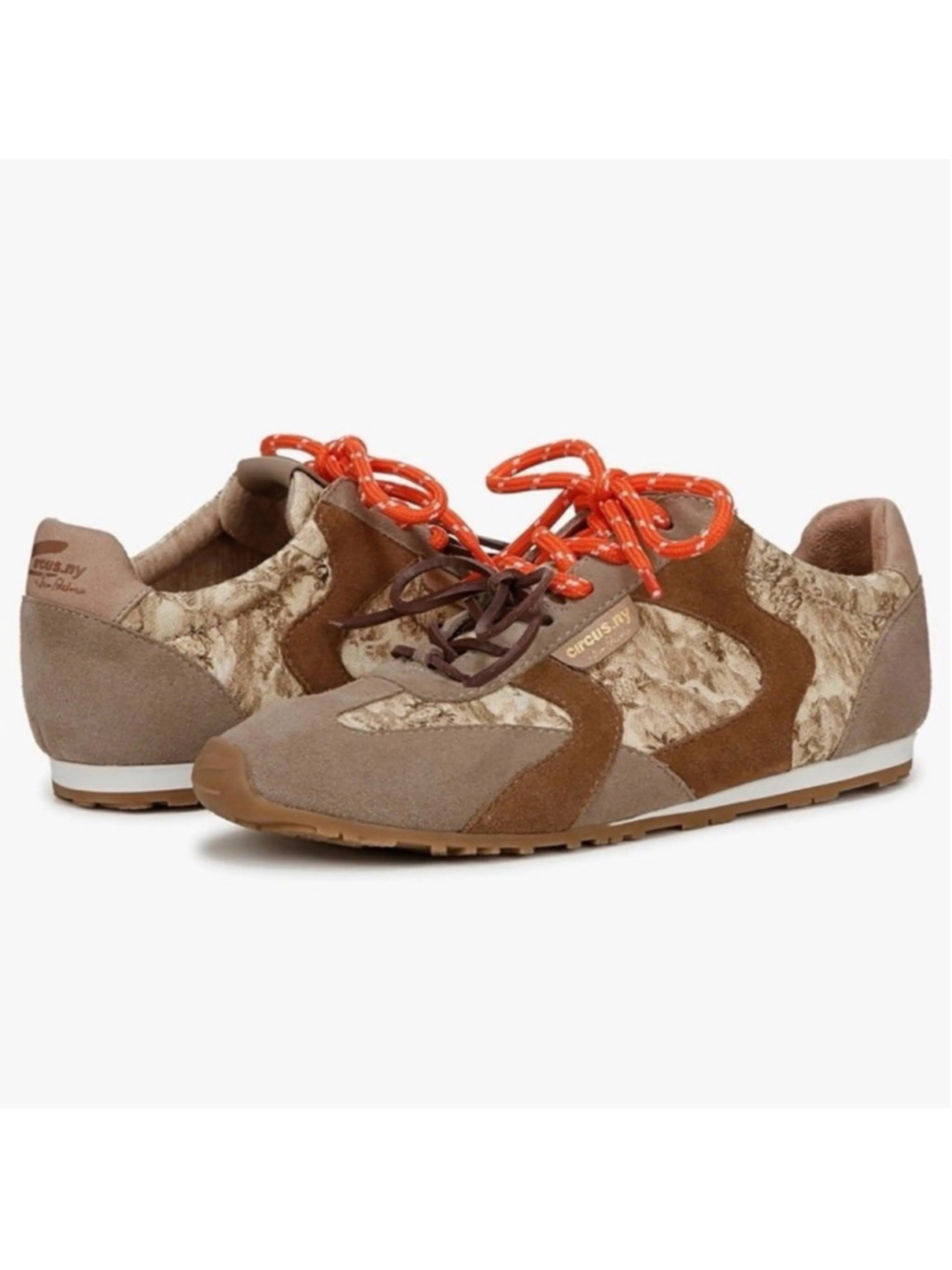 Circus NY by Sam Edelman Nash Sneaker Mixed Media Trainers Women 8 NEW